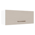 Mueble de Cocina Superior Agata 80 cm 1 Puerta Abatible Blanco/Crema