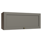Mueble de Cocina Superior Vik 80 cm 1 Puerta Abatible Marrón/Gris