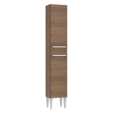 Mueble de Cocina Armario Vertical Emilly 2 Puertas Marrón