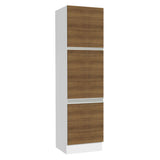 Mueble de Cocina Armario Vertical Glamy 3 Puertas