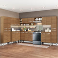 Cocina Integral de Esquina Emilly Big 5.15 m Marrón