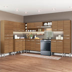 Cocina Integral de Esquina Emilly Big 5.15 m Marrón