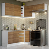 Cocina Integral de Esquina Glamy 3.50 m 07