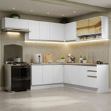 Cocina Integral de Esquina Glamy 4.70 m 01