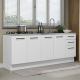 Kit 2 Muebles de Cocina Bajo Agata 2.00 Metros