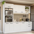 Cocina Integral Agata 2.50 m Blanco 01