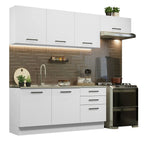 Cocina Integral Agata 2.60 m Blanco 02
