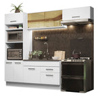 Cocina Integral Agata 2.70 Metros Blanco 04