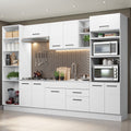 Cocina Integral Agata 3.30 Metros Blanco 02