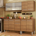 Cocina Integral Emilly Box 1.70 Metros Marrón 03