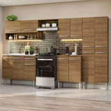 Cocina Integral Emilly 2.90 m con Mesón de Acero 09