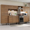 Cocina Integral Emilly Joy 3.25 Metros Marrón