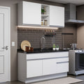 Cocina Integral Glamy 1.50 Metros Blanco 02