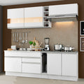 Cocina Integral Parma 2.20 Metros Blanco 02