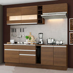 Cocina Integral Parma 2.20 Metros Marrón 02