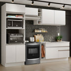 Cocina Integral Jade 2.70 Metros 09 Blanco
