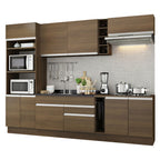 Cocina Integral Vicenza 2.90 Metros Marrón 02