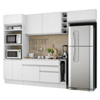 Cocina Integral Safira 2.90 Metros Blanco 04