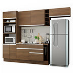 Cocina Integral Safira 2.90 Metros Marrón 04