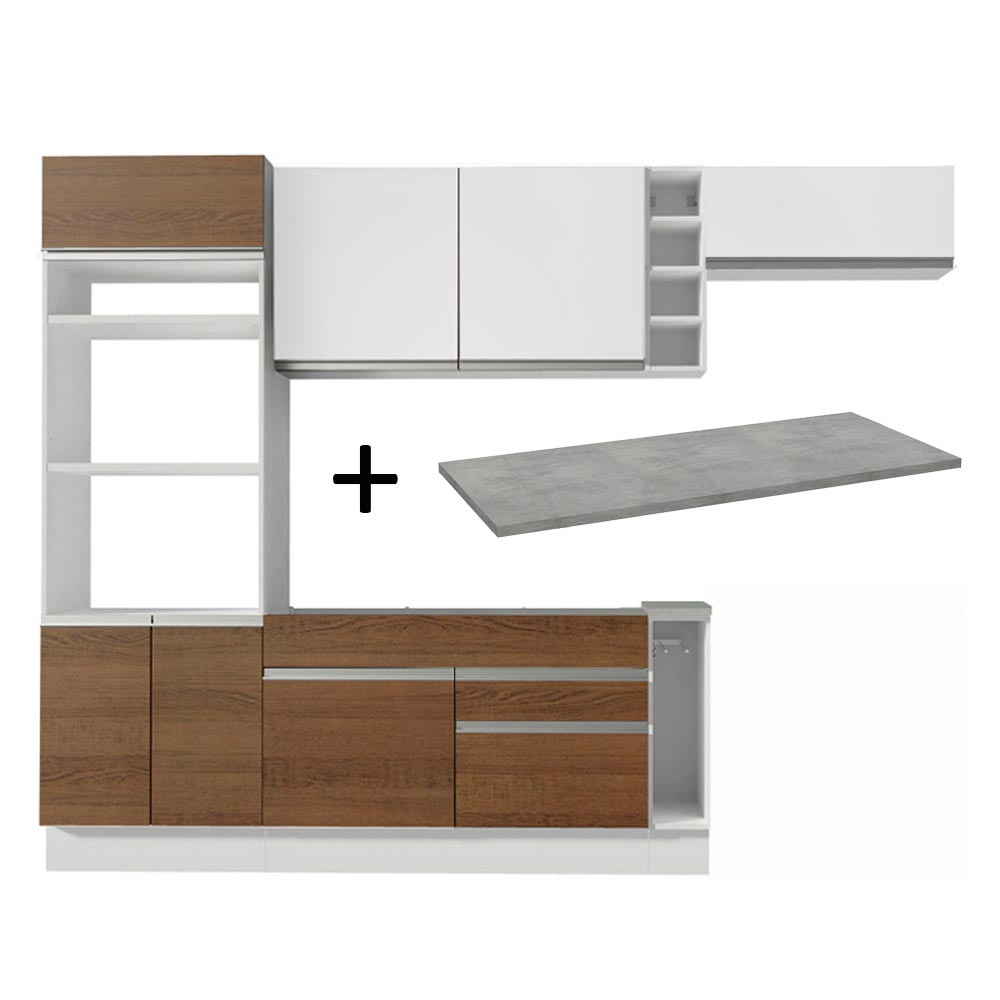 Cocina Integral Safira 2.90 m con Encimera 14