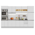 Cocina Integral Olimpia 3.30 Metros Blanco