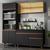 Cocina Integral Reims 1.90 m con Encimera 02