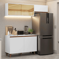 Cocina Integral Reims 1.90 m con Encimera Blanco 09