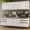 Cocina Integral Reims 2.40 m con Encimera Blanco 02