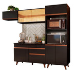 Cocina Integral Reims 2.60 m con Encimera Negro 01