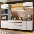 Cocina Integral Reims 2.60 m con Encimera Blanco 02