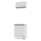 Kit Mueble de Cocina Superior y Mueble Bajo Topazio 60 cm