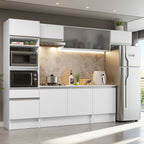 Cocina Integral Topazio 3.00 m con Encimera Blanco