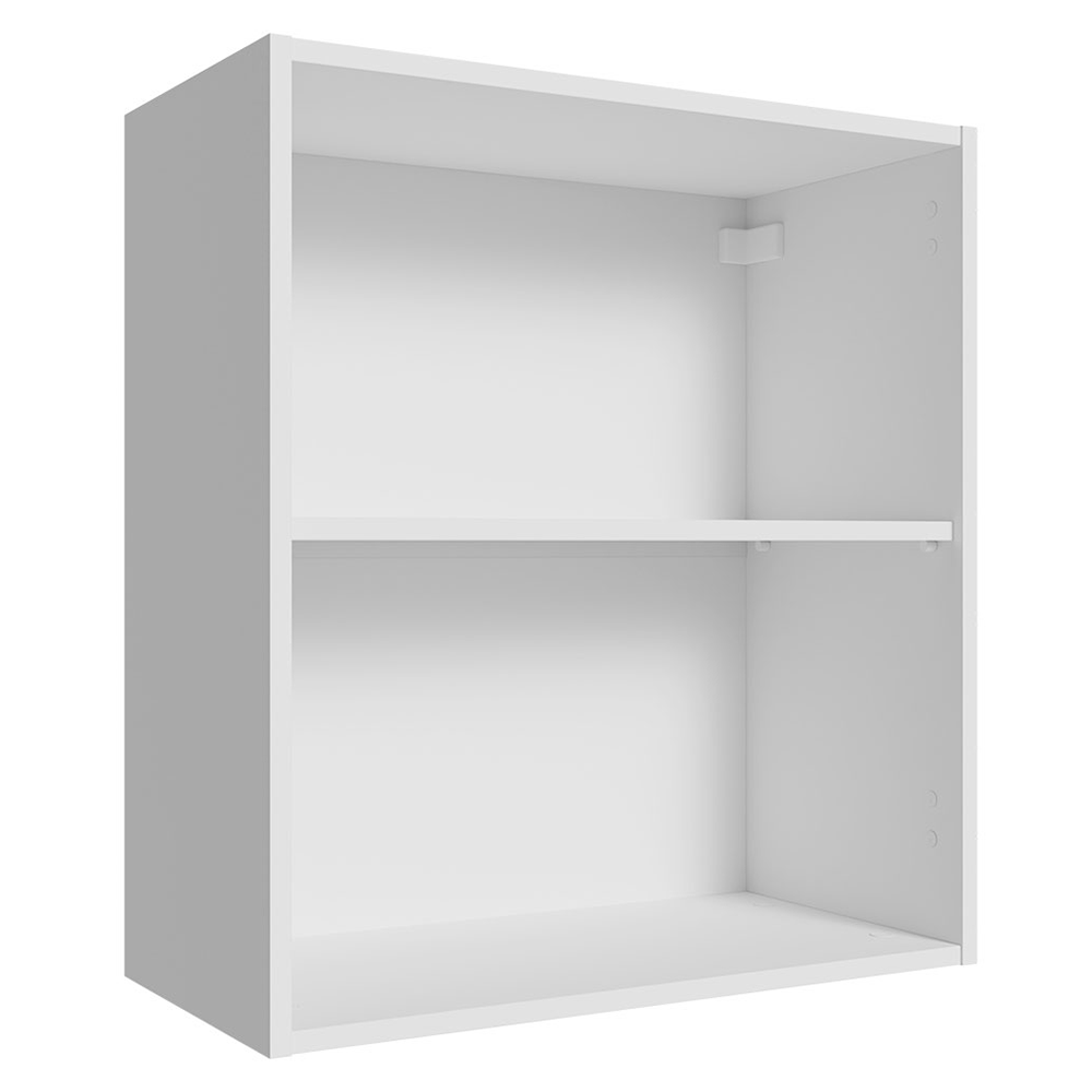 Mueble para Dormitorio Madesa Neo con 2 nichos abiertos 60 cm Blanco