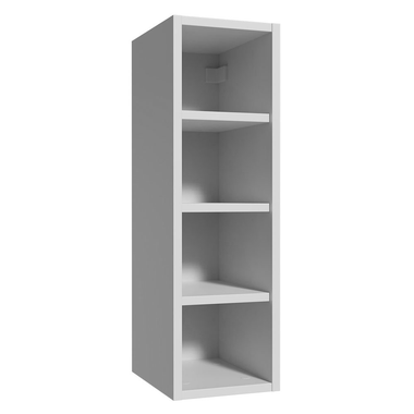 Mueble para Dormitorio Madesa Neo con 4 nichos abiertos 20 cm Blanco