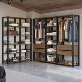 Closet Modulado Abierto Valencia 417 cm 01