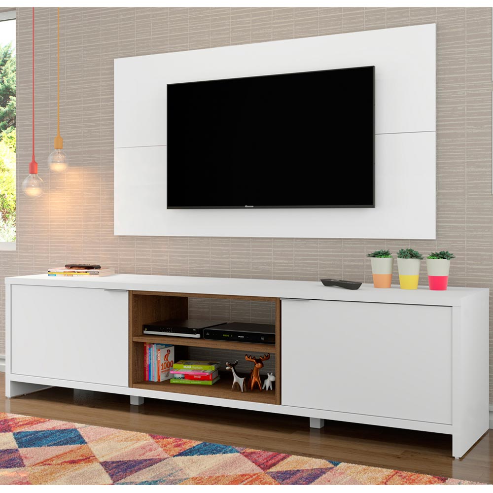 Centro de Entretenimiento para TV Metz Mesa y Panel Hasta 55 Pulgadas