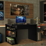 Escritorio Gamer Moderno + Panel para TV Hasta 50 Pulgadas