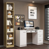 Escritorio de Oficina Alaska + Mueble Estante Librero