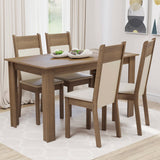 Juego de Comedor Ellen con 4 Sillas