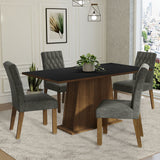 Juego de Comedor Ashley con 4 Sillas