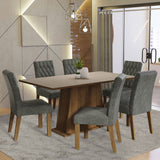 Juego de Comedor Britney con 6 Sillas