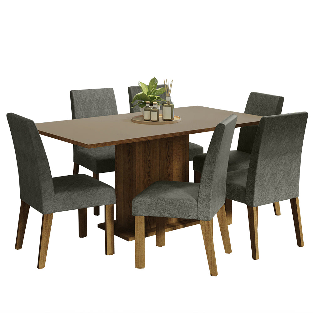 Juego de Comedor Renata con 6 Sillas