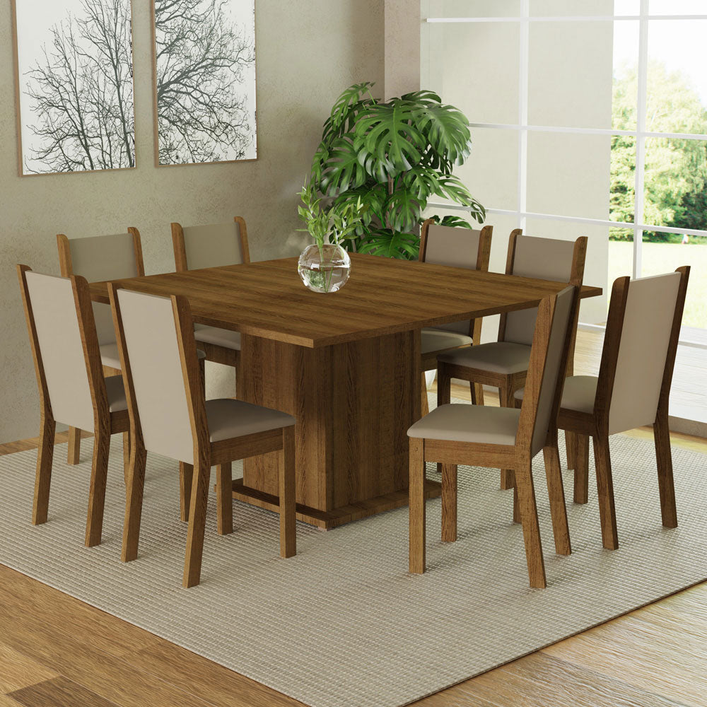 Juego de Comedor Marisa con 8 Sillas
