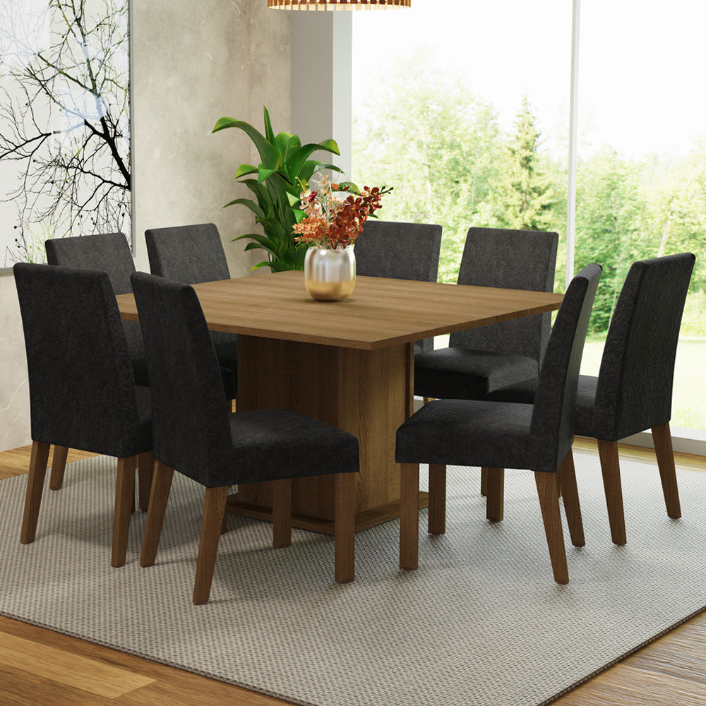 Juego de Comedor Doris con 8 Sillas Oxford