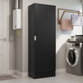 Armario Multiuso 1 Puerta 60 cm Negro