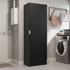 Armario Multiuso 1 Puerta 60 cm Negro