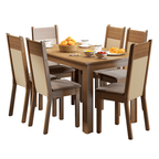 Juego de Comedor Honduras con 6 Sillas