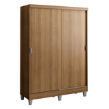 Closet Luke con Patas 2 Puertas Corredizas 2 Cajones