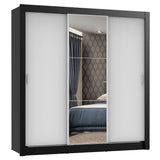 Closet Monaco 3 Puertas Corredizas 1 Espejo