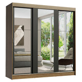 Closet Reno 3 Puertas Corredizas con Espejos